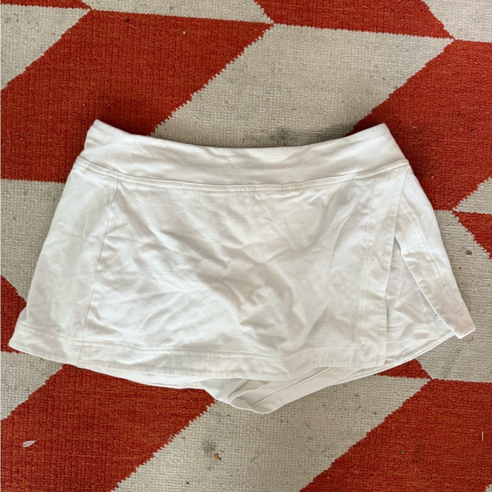 FP Movement by Free People White Mini Skirt